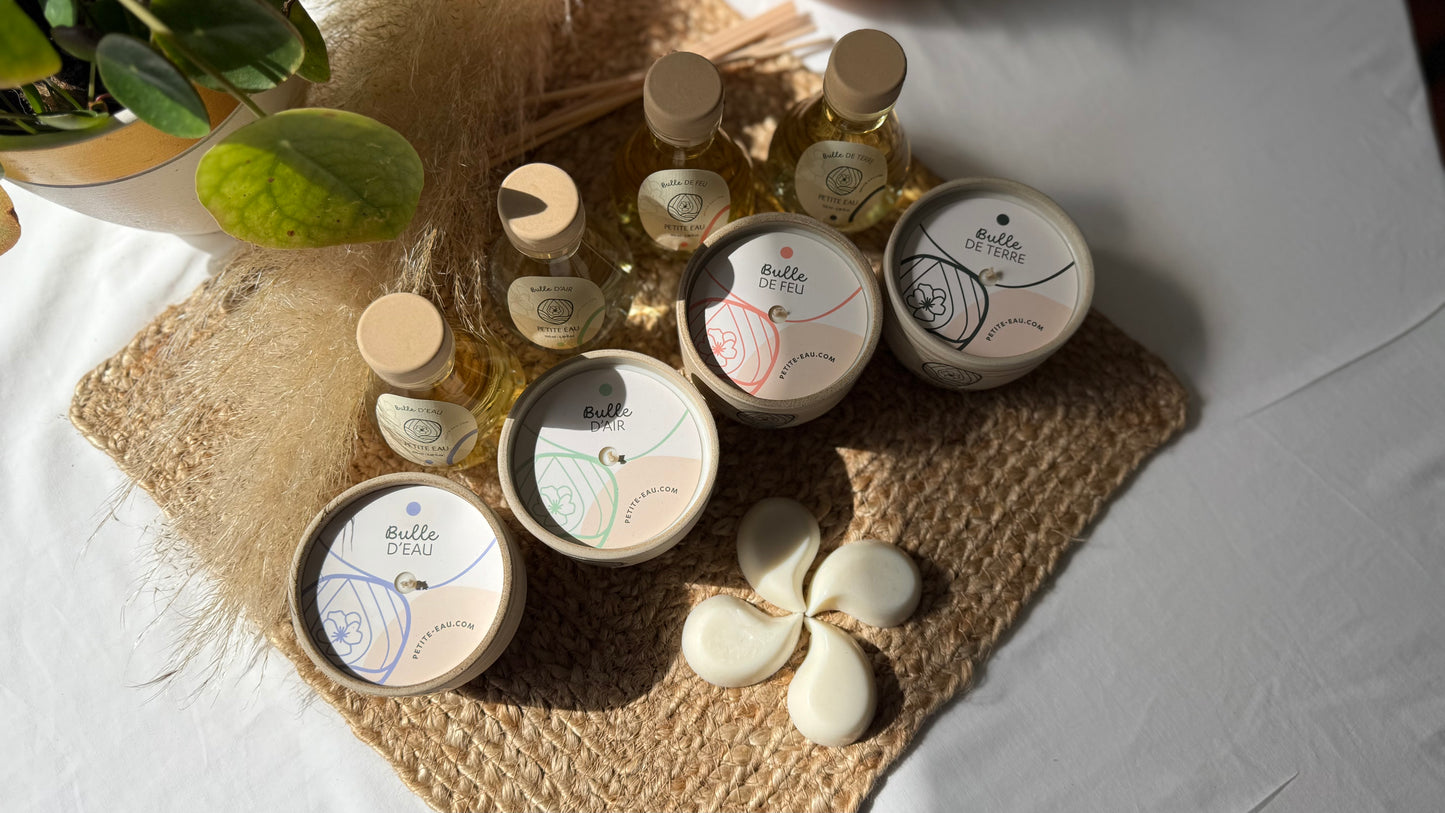 Coffret de 4 fondants parfumés - Collection Lauburu
