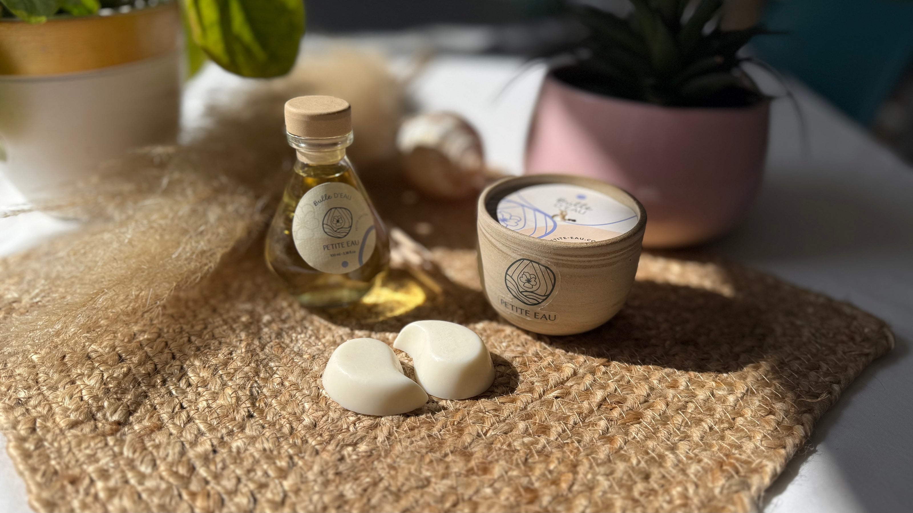 Coffret de 4 fondants parfumés - Bulle d'Eau