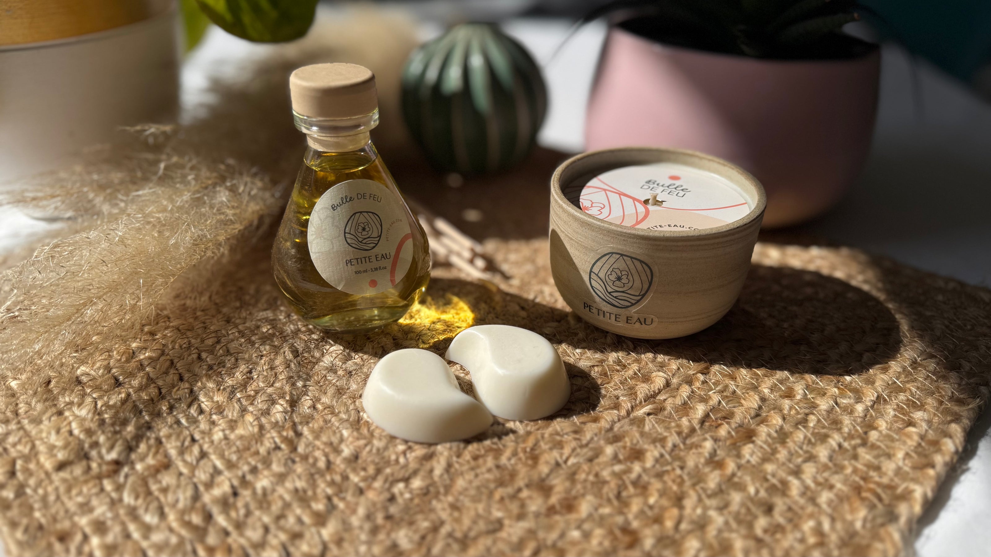 Coffret de 4 fondants parfumés - Bulle de Feu